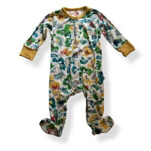 Frugi organic world animals snap footies